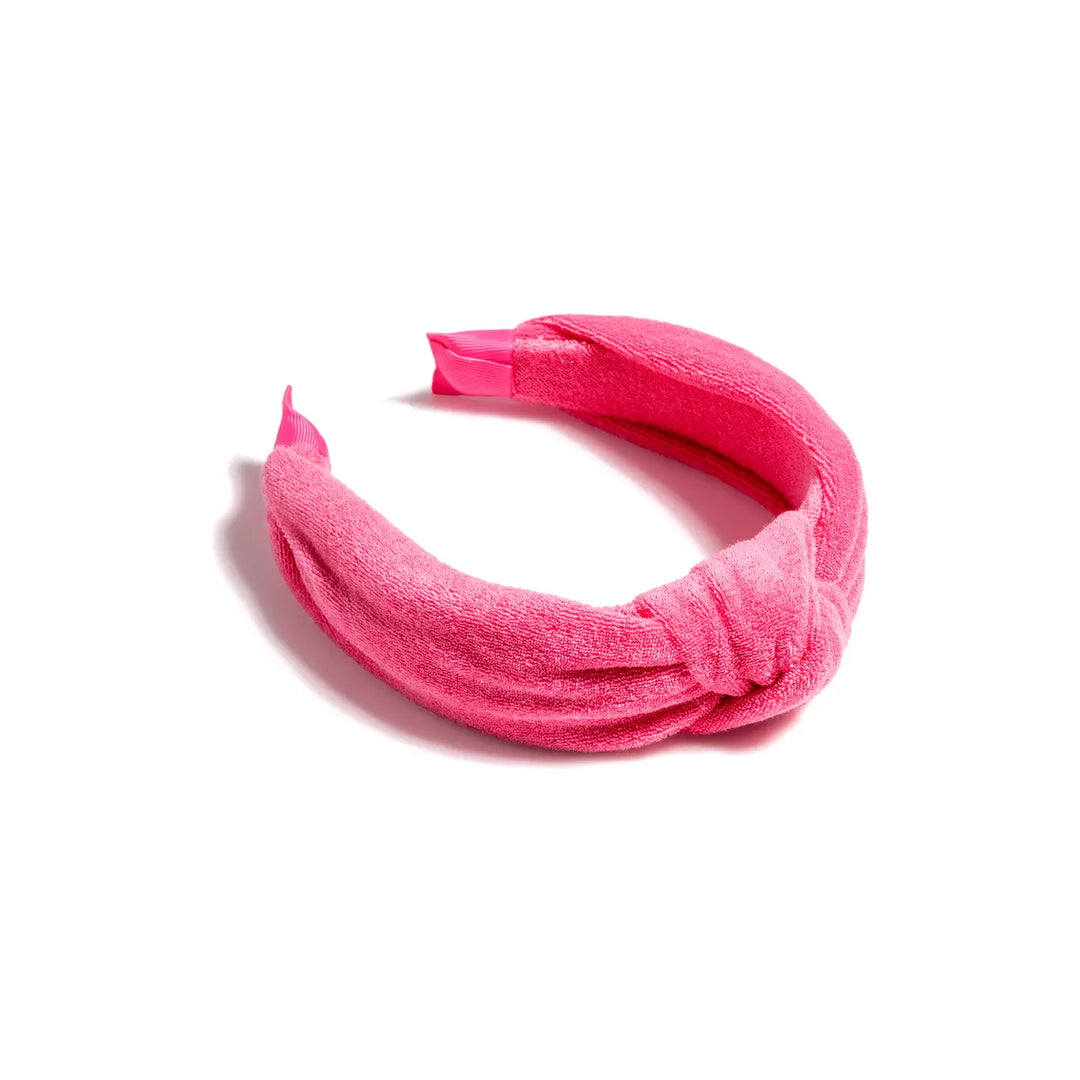 Pink Terry Knot Headband