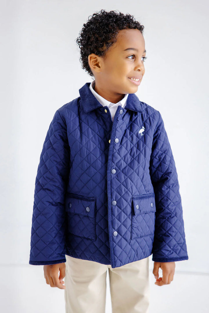 Beaufort Bonnet Caldwell Quilted Coat in Nantucket Navy