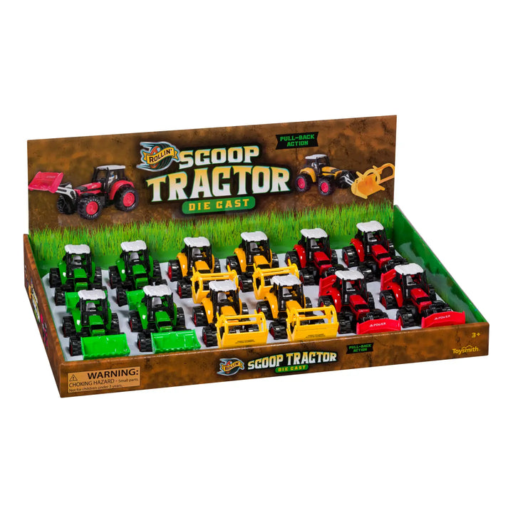 Scoop Tractor Farm Toy