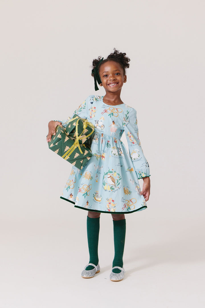 Pink Chicken Amma Dress in 12 Days of Christmas (sizes 2-6)