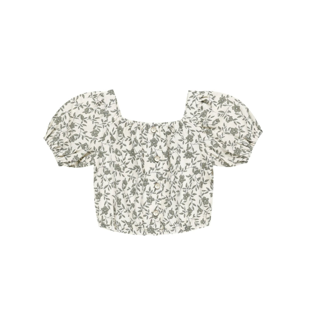 Rylee & Cru Skipper Top in Ivory Vines