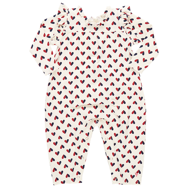 Pink Chicken Baby Kalani Jumper in Half Heart