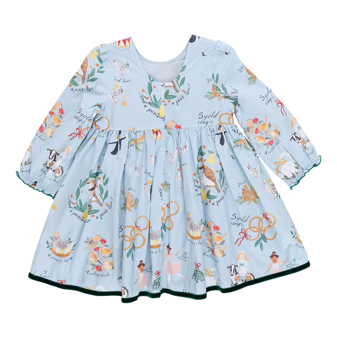 Pink Chicken Amma Dress in 12 Days of Christmas (sizes 2-6)