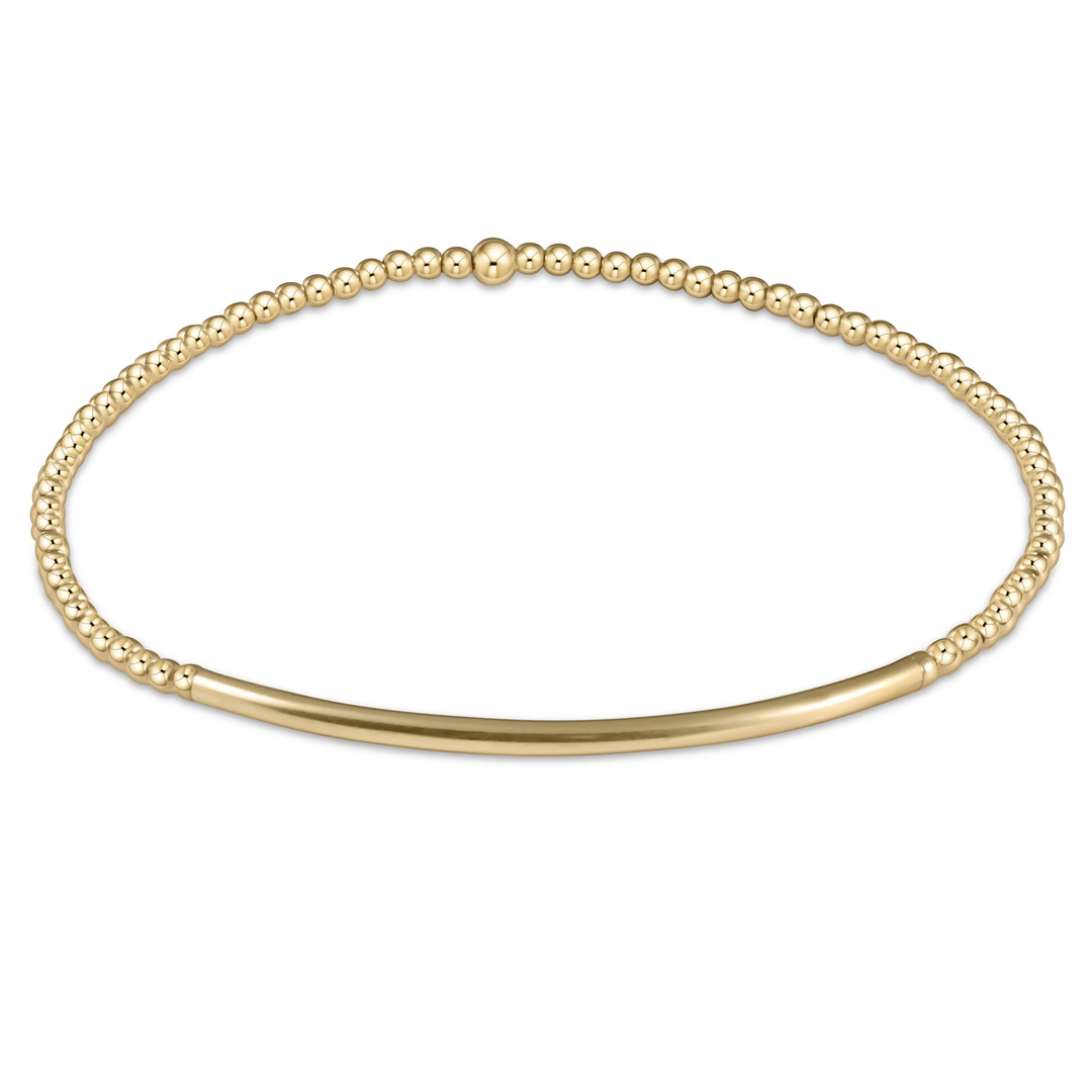 Enewton Classic Gold 2mm Bead Bracelet