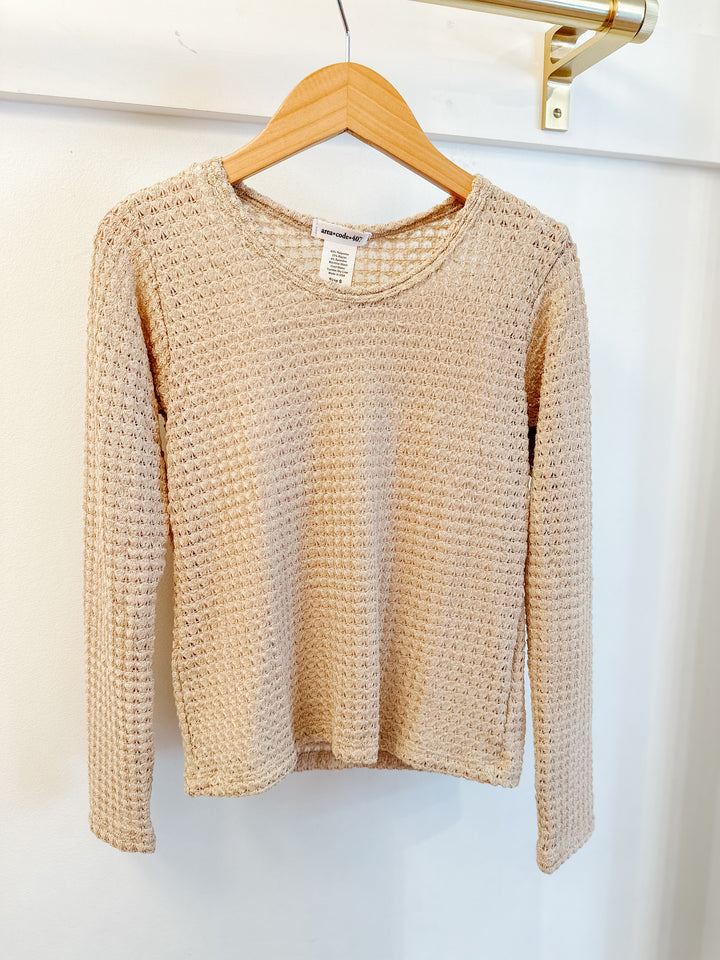 Area Code Madison Tunic in Wheat