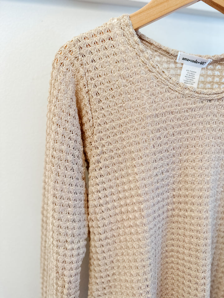 Area Code Madison Tunic in Wheat