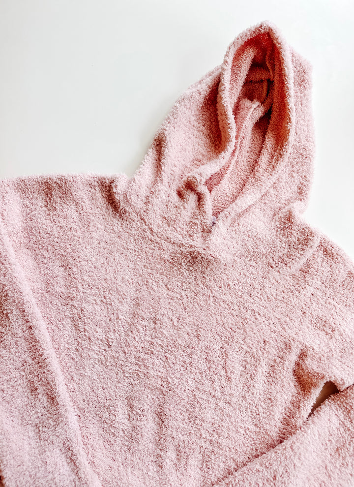 Area Code Haley Cozy Hoodie in Blush