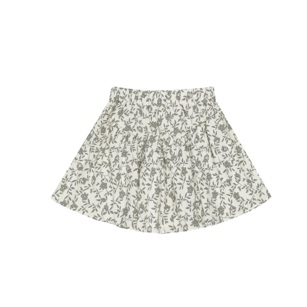 Rylee & Cru Sparrow Skirt in Ivory Vines