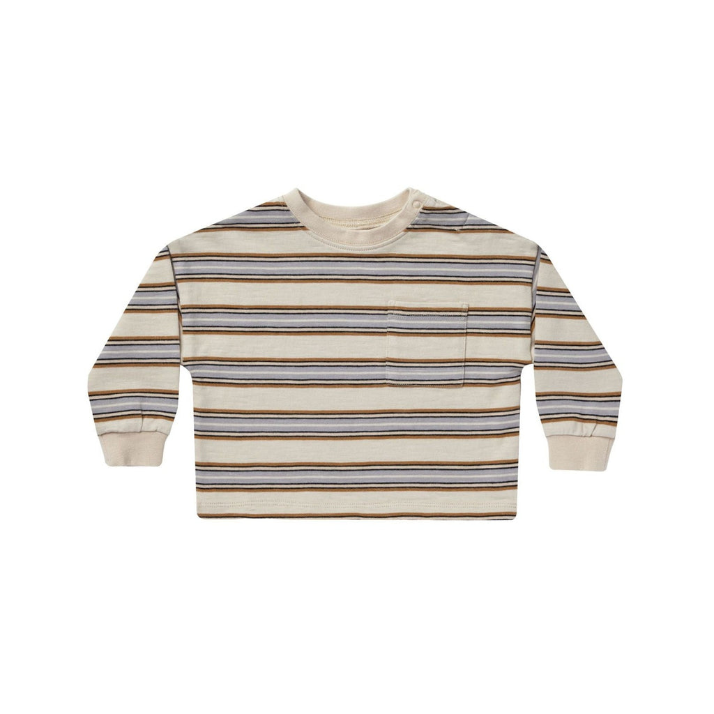 Rylee & Cru Relaxed Long Sleeve Tee in Vintage Stripe – Vann & Liv