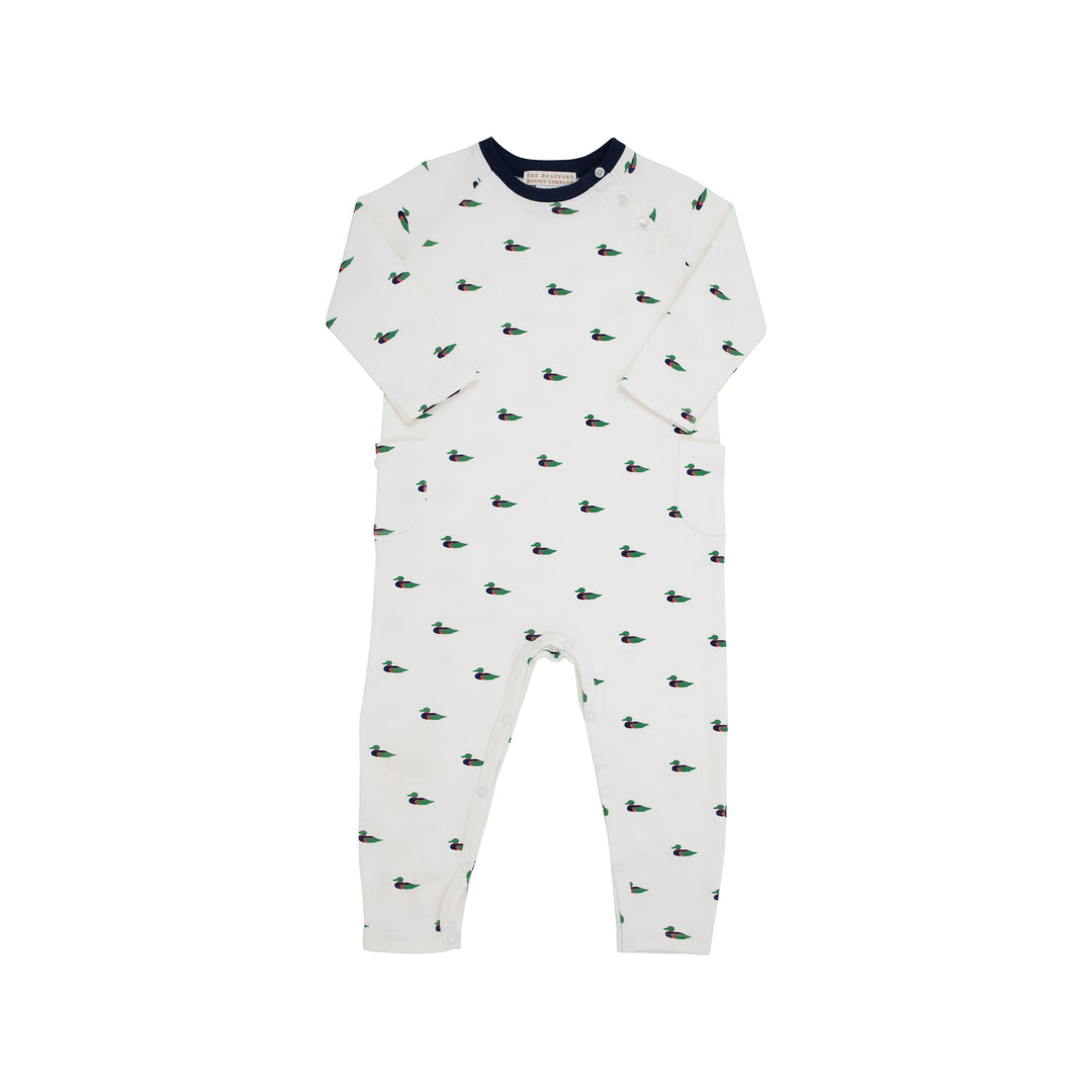 Beaufort Bonnet Rayburn Romper in Golf Club Quack Quacks