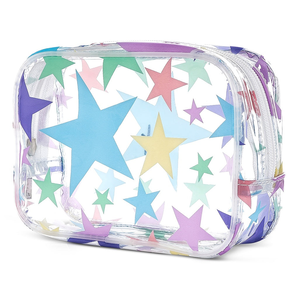 Iscream Stars Clear Cosmetic Case