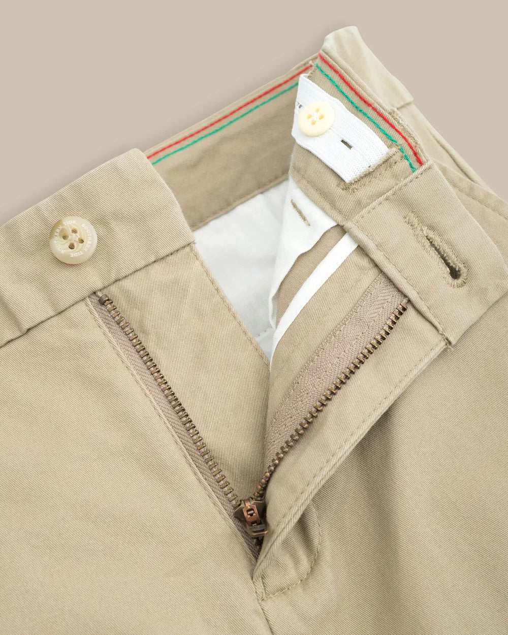 Southern Tide Channel Marker Pants in Sandstone Khaki