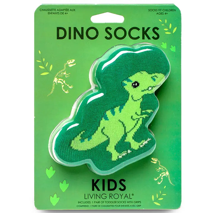 3D Dino Crew Socks