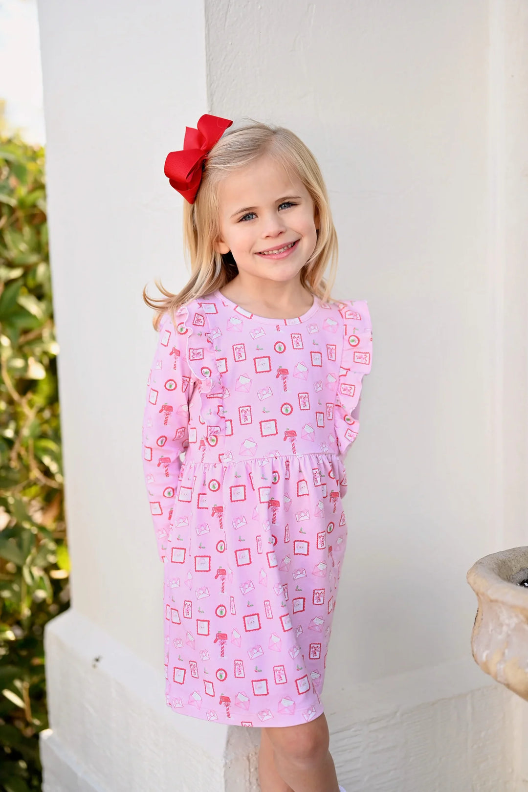 James & Lottie Harper Dress in Letters to Santa