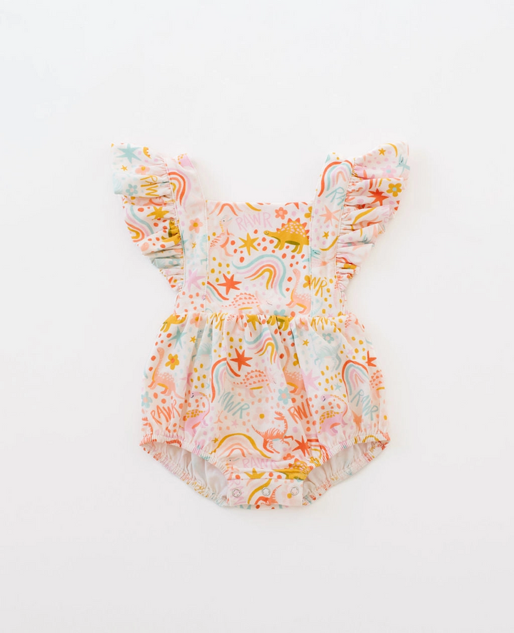 Emmy Romper in Dreamy Dino