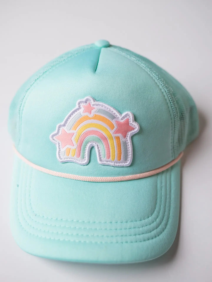 XOXO Rainbow Trucker Hat