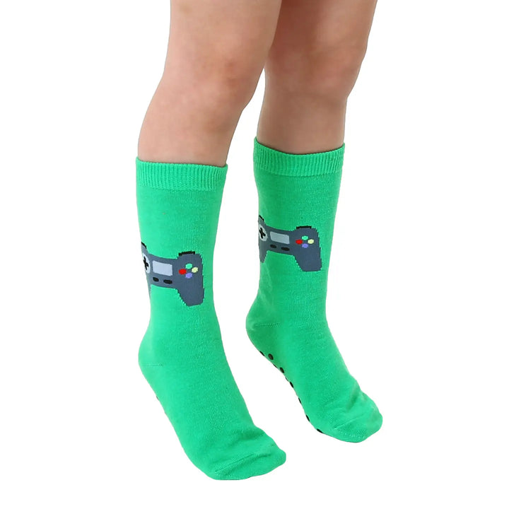 3D Gamer Crew Socks