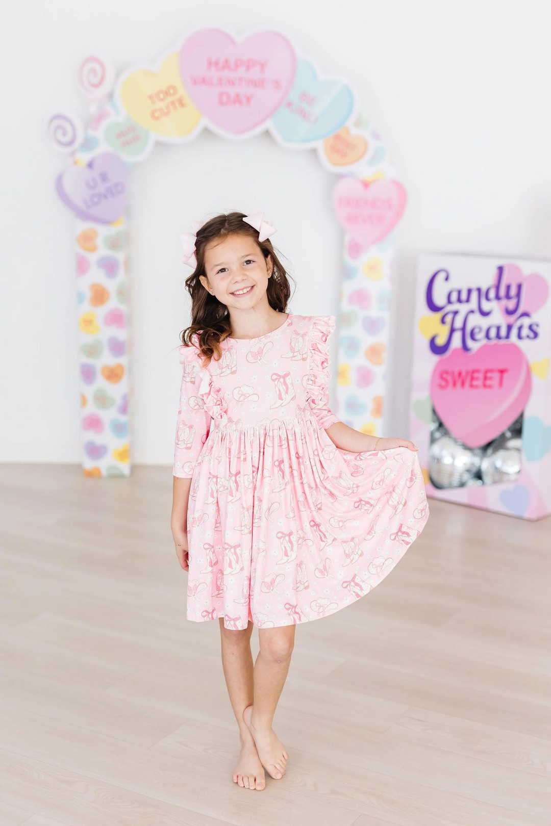 Howdy Ruffle Twirl Dress