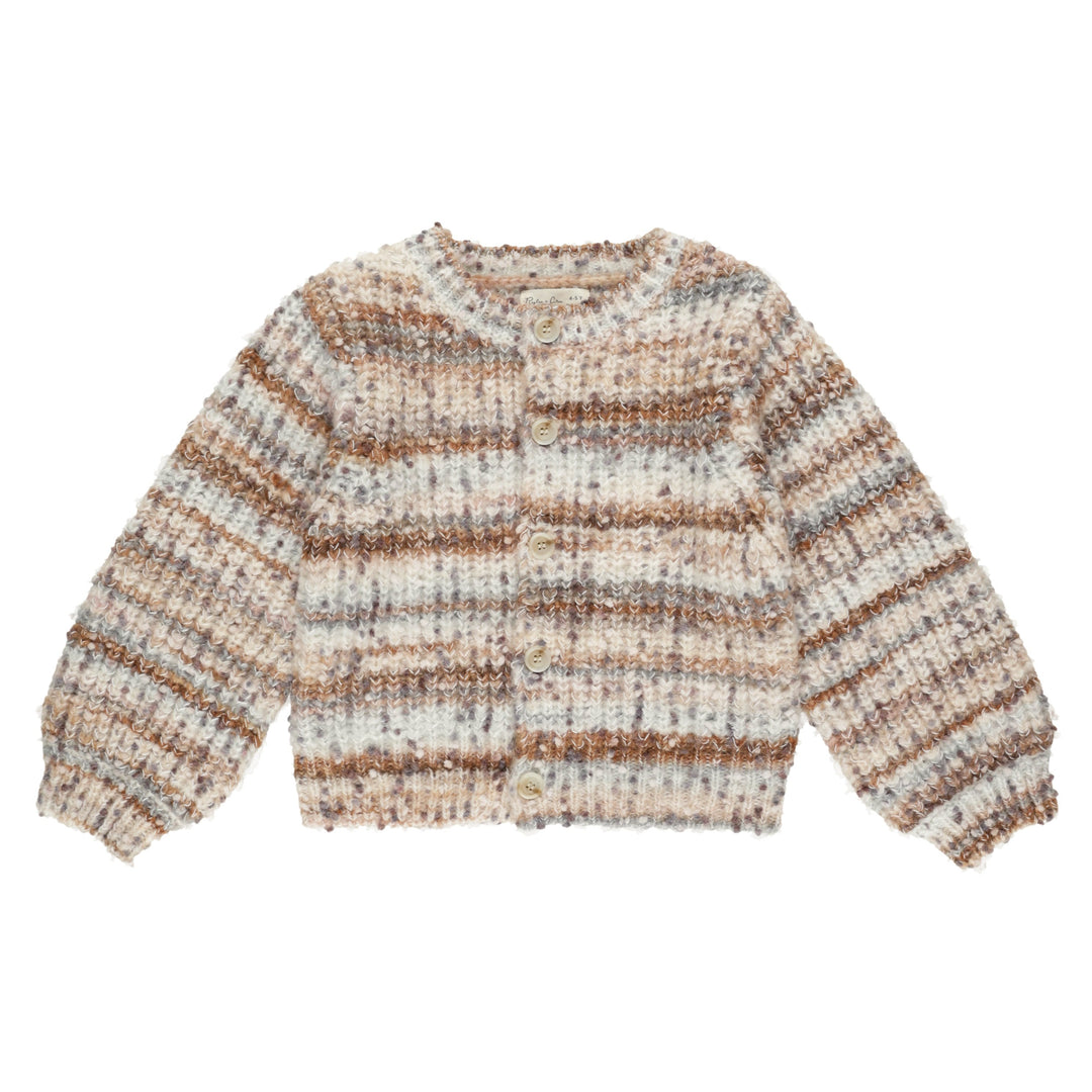 Rylee & Cru Cheyenne Cardigan Blue Multi Stripe